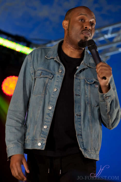 Dane Baptiste, Leeds, Festival, Comedian, Jo Forrest, Review, Comedy Photographer