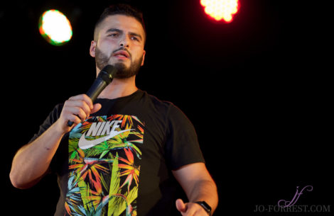 Kae Kurd, Comedy, Leeds festival, Jo Forrest, Review, Photography, Bramham Park