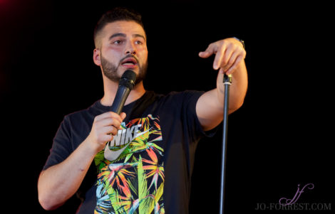 Kae Kurd, Comedy, Leeds festival, Jo Forrest, Review, Photography, Bramham Park