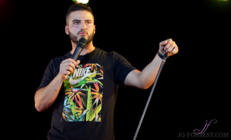 Kae Kurd, Comedy, Leeds festival, Jo Forrest, Review, Photography, Bramham Park