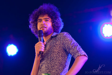 Masud Milas, Comedy, Leeds festival, Jo Forrest, Review, Bramham Park, Photography