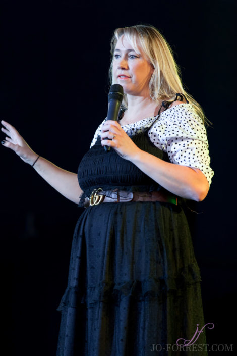 Tiff Stevenson, Comedy, Leeds festival, Jo Forrest, Review, Bramham Park, Photography