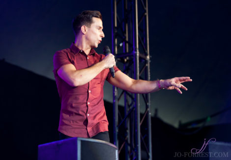 Russell Kane, Comedy, Leeds festival, Jo Forrest, Review, Bramham Park, Photography