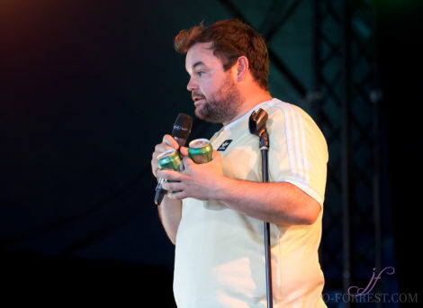 Lloyd Griffiths, Comedy, Leeds festival, Jo Forrest, Review, Bramham Park, Photography