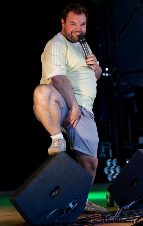 Lloyd Griffiths, Comedy, Leeds festival, Jo Forrest, Review, Bramham Park, Photography