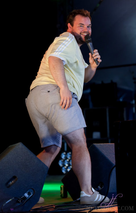 Lloyd Griffiths, Comedy, Leeds festival, Jo Forrest, Review, Bramham Park, Photography