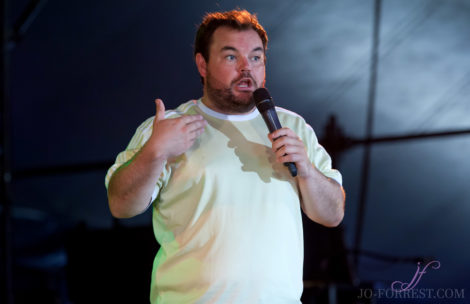 Lloyd Griffiths, Comedy, Leeds festival, Jo Forrest, Review, Bramham Park, Photography