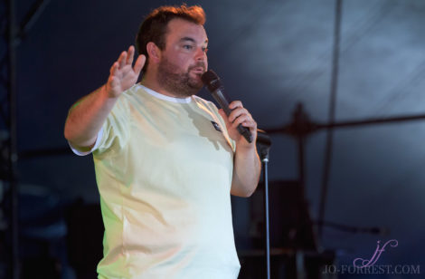 Lloyd Griffiths, Comedy, Leeds festival, Jo Forrest, Review, Bramham Park, Photography