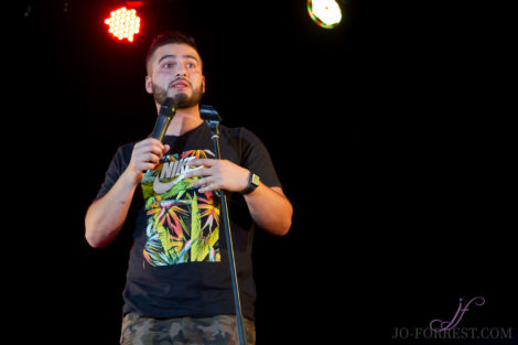 Kae Kurd, Comedy, Leeds festival, Jo Forrest, Review, Photography, Bramham Park