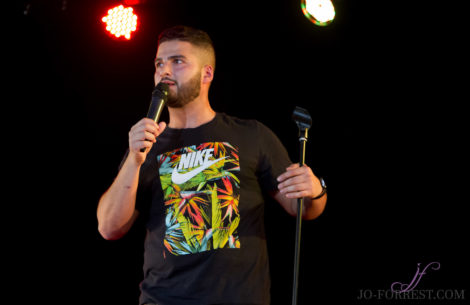 Kae Kurd, Comedy, Leeds festival, Jo Forrest, Review, Photography, Bramham Park